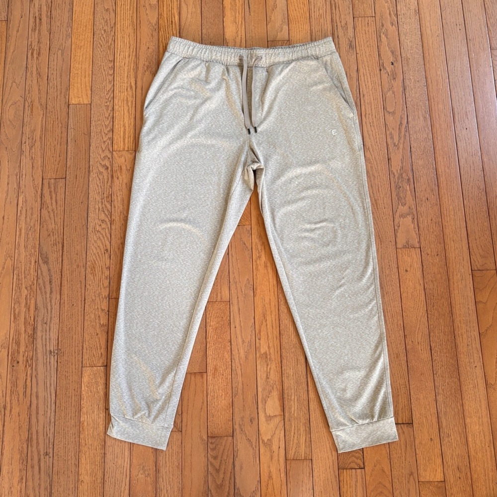 Everlane Joggers Sweatpants Tan Medium Mens Soft Tech Jogger Gorpcore